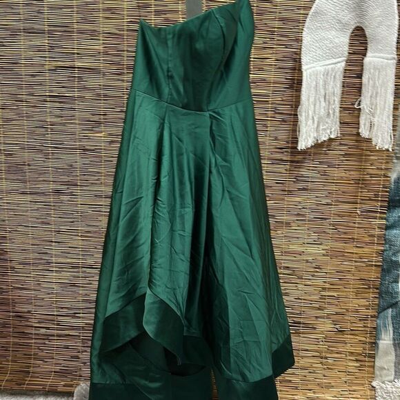 Womens Satin Strapless Evening Dress Size 4 - Picture 3 of 3